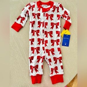 NWT Magnolia Baby Bow onesie